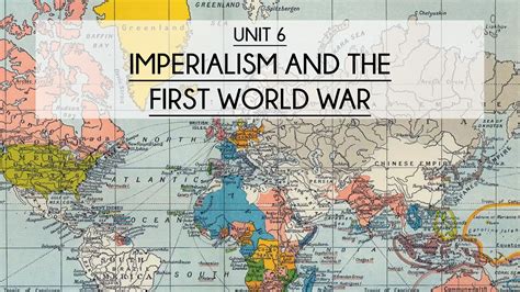 UNIT 6 - Imperialism and the First World War (Presentation Part 1).pdf