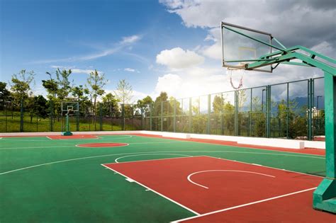 Outdoor Basketball Court 的图像结果