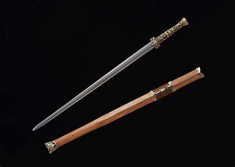 Buy Chinese Sword,Han jian,Battle ReadyForged Damascus Steel octahedral ...