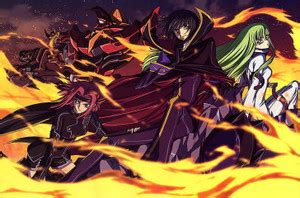 Code Geass Anime C C Lamperouge Lelouch Matte Finish Poster Paper Print ...
