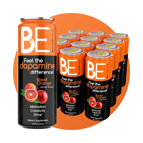 Orange Energy Drinks Mandarin Orange Sparkling Energy Drink 85mg