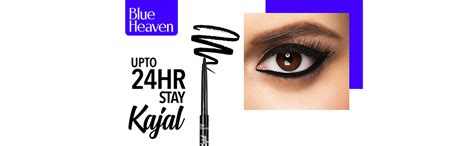 Blue Heaven Up to 24HR Stay Kajal, Jet Black, 0.31gm : Amazon.in: Toys ...