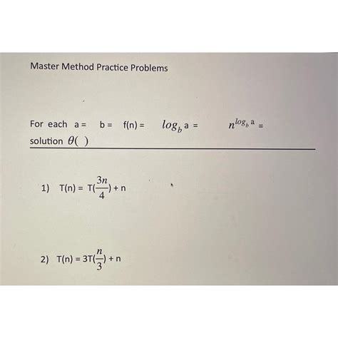 Image result for Master Method