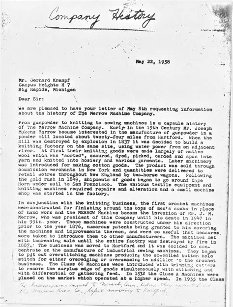 Image result for Merrow Sewing Machine Company