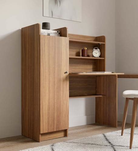 COUCH CULTURE Vision 1 Door Engineered Wood Office Table|Multi-Purpose ...