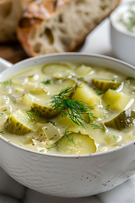 Polish Dill Pickle Soup (Zupa Ogórkowa) - Insanely Good
