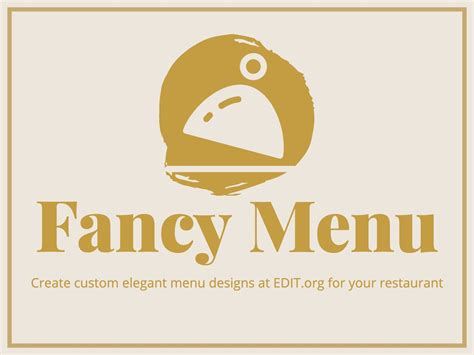 Image result for Fancy Menu Layout