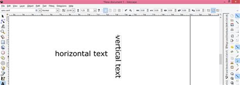 Inkscape Text 的图像结果