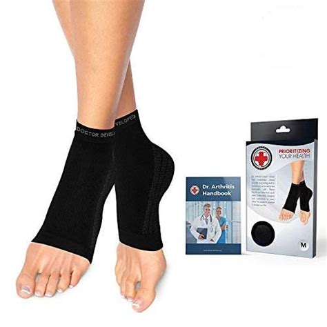 Dr. Arthritis Doctor Developed Copper Foot Sleeves/Plantar Fasciitis ...