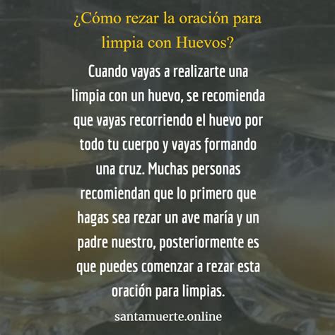 Oración a la Santa Muerte para Limpia de Huevo | Elimina Malas Vibras