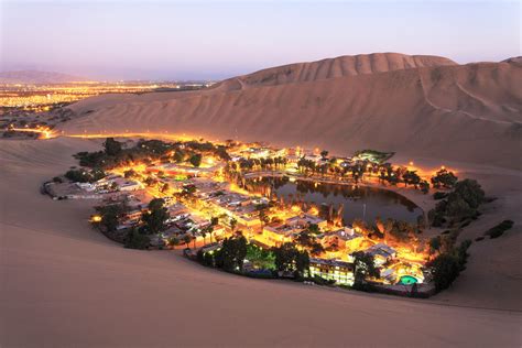 1. The small Peruvian city of Huacachina was built around this ...