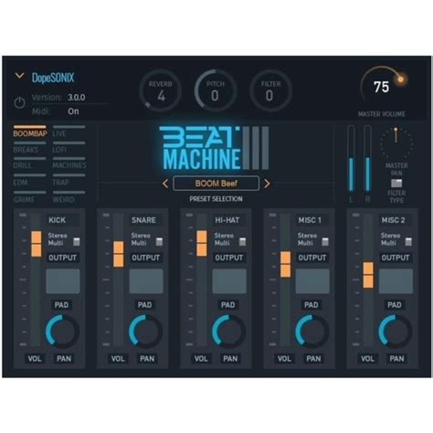 Beat Machine 的图像结果