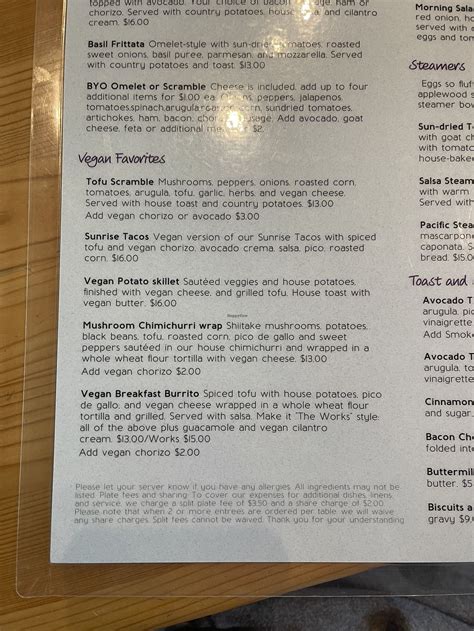 The Wild Plum Cafe - Monterey California Restaurant - HappyCow