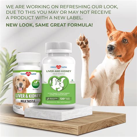 Coco and Luna Milk Thistle for Dogs, Liver Support, | Ubuy India