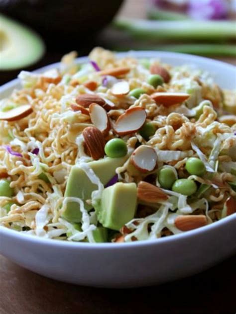Crunchy Asian Ramen Noodle Salad