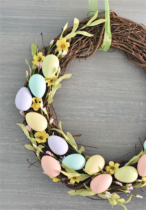 How To Make Easter Wreath