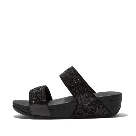 Buy Lulu Glitter Slides Online | Fitflop