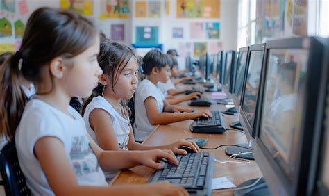 Children Using Computers 的图像结果