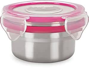 Buy Steel Lock SL-1101 Stainless Steel Container - 100 ml, 2 Pieces ...