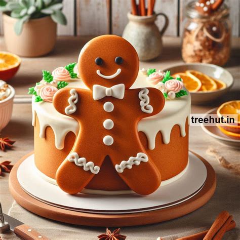 Gingerbread Man Cake Decoration Ideas with Cake Decoration Techniques ...