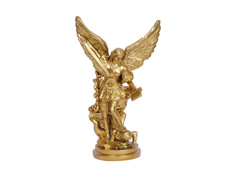 Buy San Miguel Arcangel Statue 12inch St Michael Statue Saint Archangel ...