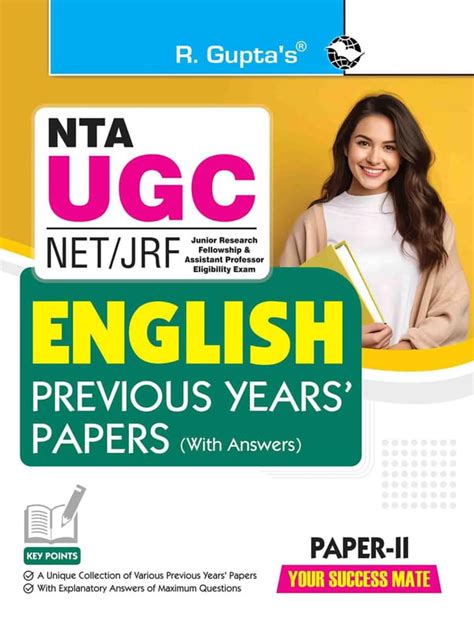 NTA-UGC-NET/JRF: ENGLISH (Paper-II) Previous Years' Papers (With ...