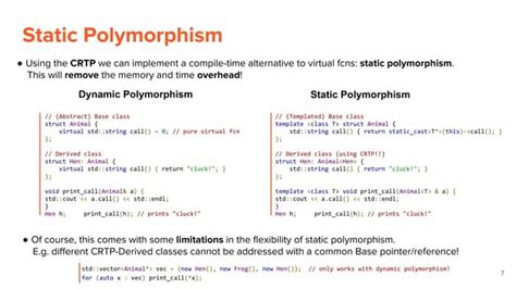 [C++] The Curiously Recurring Template Pattern: Static Polymorphsim and ...