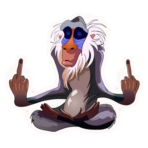 Rafiki Flip Off Premium Vinyl Stickers – STICKEROGY