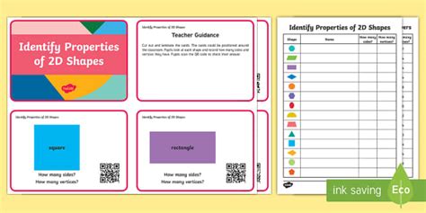 Properties of 2D shapes Code Hunter