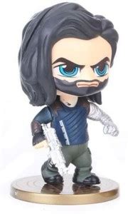 PLA Giftmart Marvel Mini Avengers Action Figures Doll Chibi Bucky ...