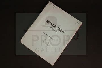 The Prop Gallery | Production used script - Space Warp