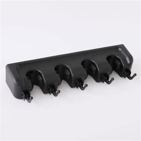 Buy Homestic Wall Mounted Mop and Broom Holder | Black – The Better Home