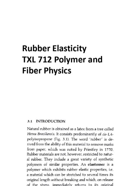 Image result for Rubber Elastic Modulus