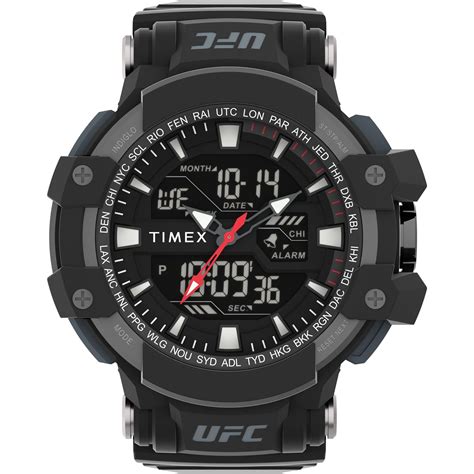Buy TIMEX Men Black Round Resin Dial Digital Watch- TW5M518000D at ...