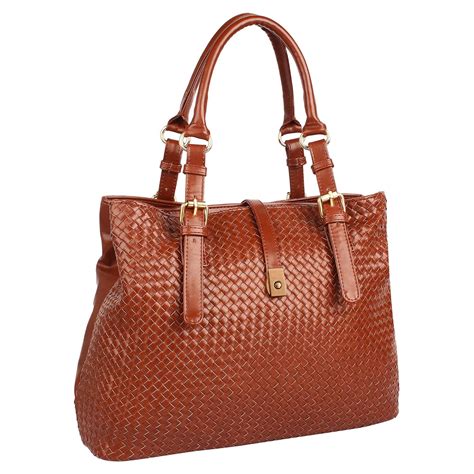 Buy Lychee bags PU Gabi Womens Shoulder Bag (Brown) at Amazon.in