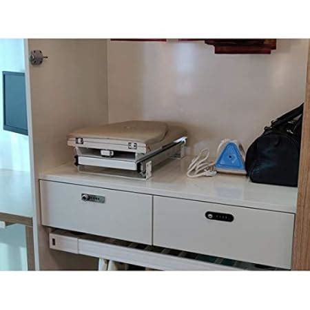 Ebco Aurora Wardrobe Pull Out Ironing Board (Grey): Amazon.in: Home ...