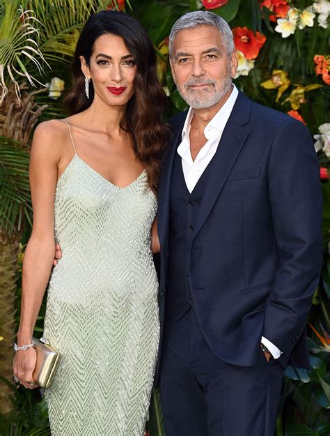 George Clooney Second Wife George Clooney And Wife Amal Shut Down