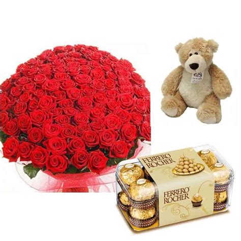 Unconditional Love | Send Flowers Teddy and Chocolate Online– Bloomsvilla