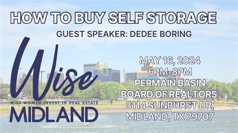Wise Midland , Permian Basin Board of Realtors, Midland, 20 June 2024 ...