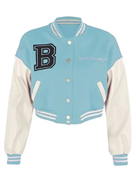 Light Blue Varsity Jacket at Caitlyn Buvelot blog