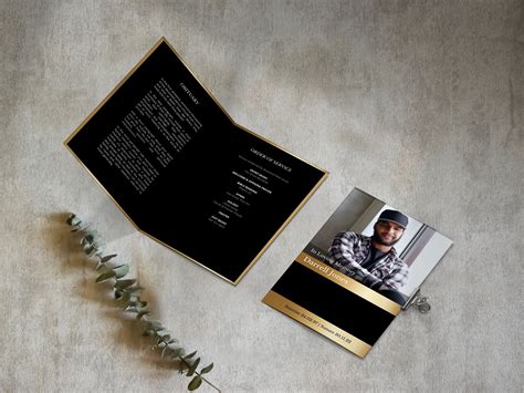 Image result for Create Funeral Program