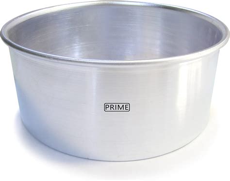 Prime Bakers and Moulders Round Aluminum Baking Cake Pan/Mould For Oven ...
