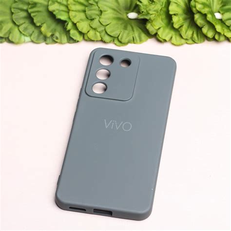 Grey Camera Original Silicone case for Vivo V29 – The Hatke