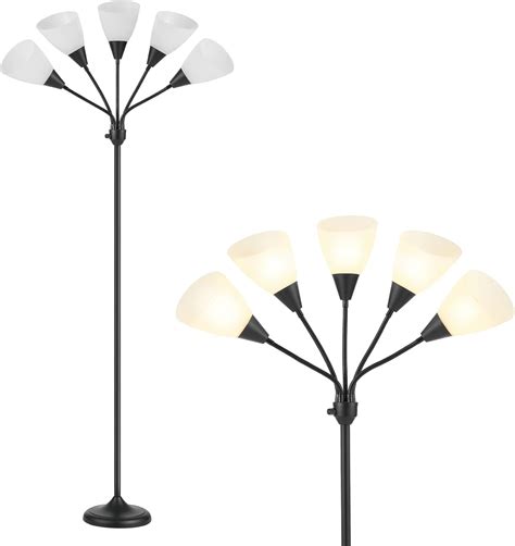 Floor Lamp With 5 Bulbs