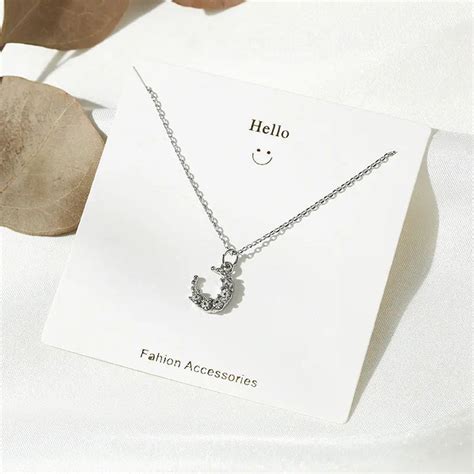 Cresent Floral Necklace