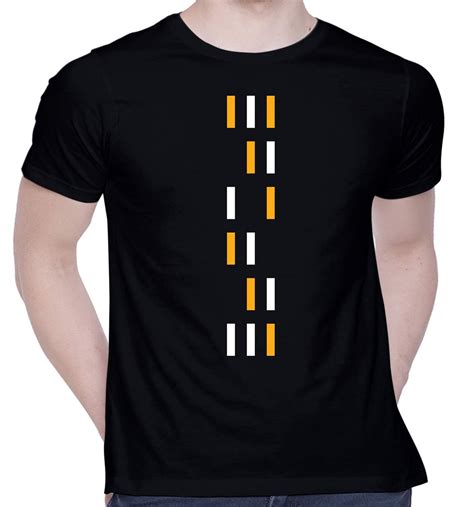 Buy CreativiT Graphic Printed T-Shirt for Unisex Geometry with White ...