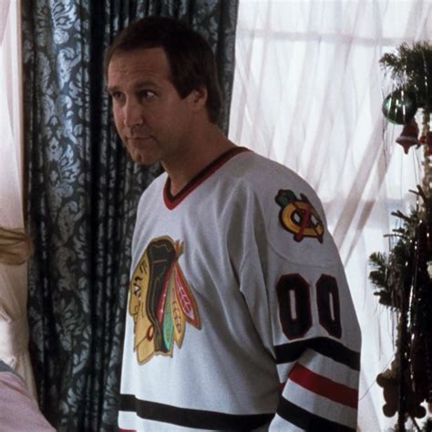 Clark Griswold Blackhawks X-Mas Christmas Vacation Jersey 🎄 | Christmas ...