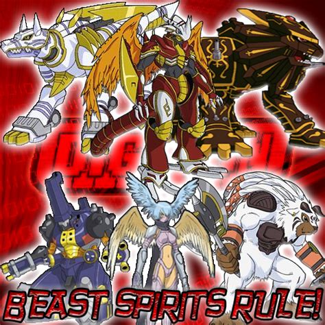 Digimon Frontier Beast Spirits by rmac107 on DeviantArt