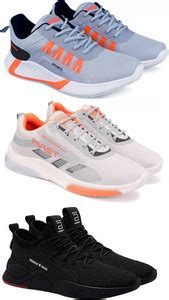 Gorofy Gorofy Sport Shoe LaceUp Lightweight Multicolour Running Shoes ...