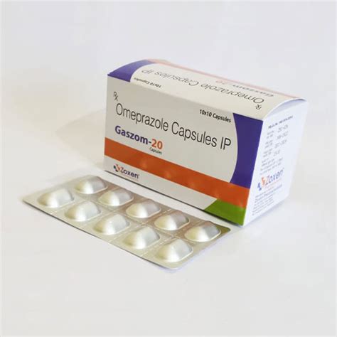 GASZOM-20 Capsules Zoxen Pharmaceuticals